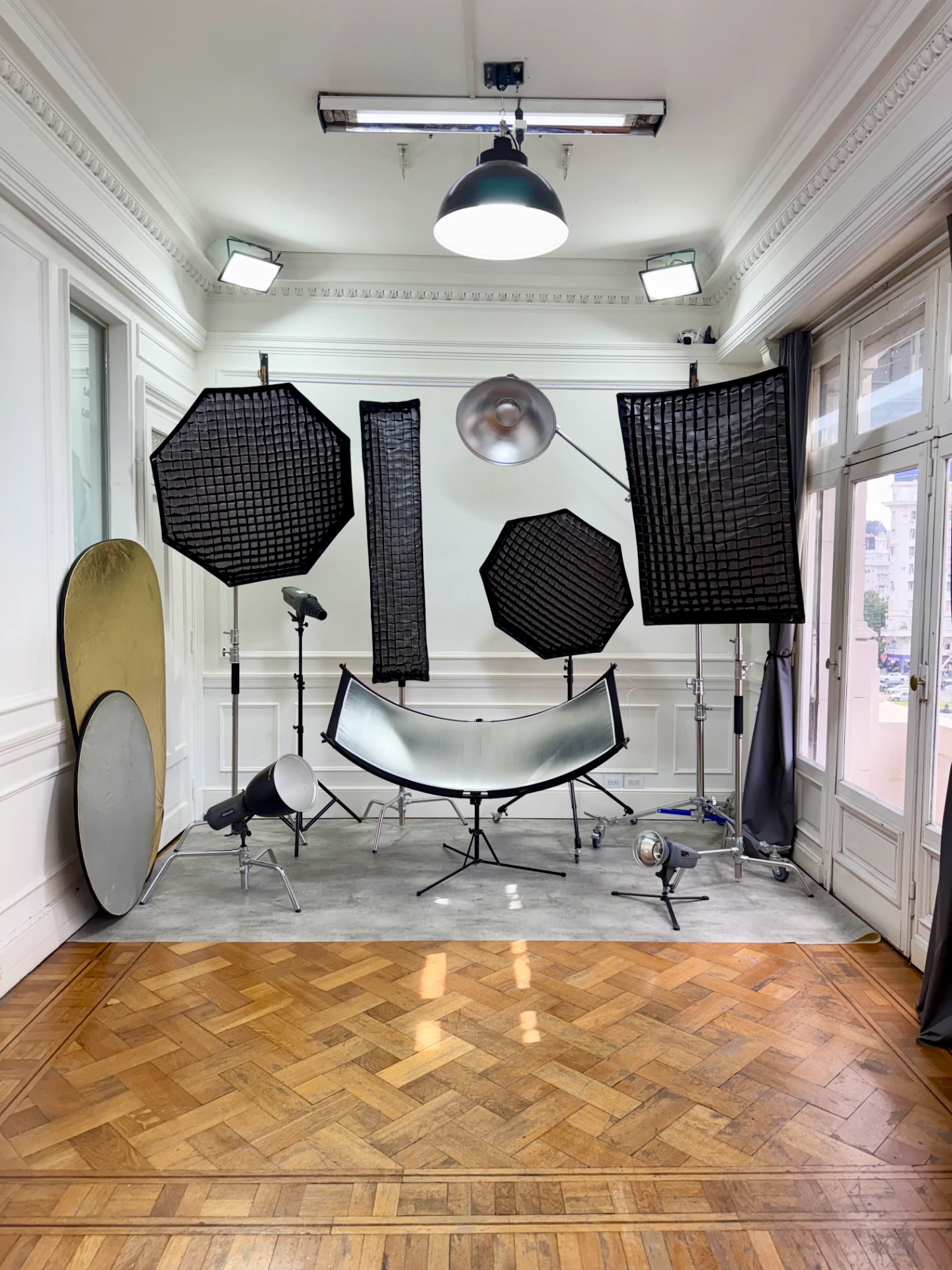 Estudio fotográfico frente al Obelisco